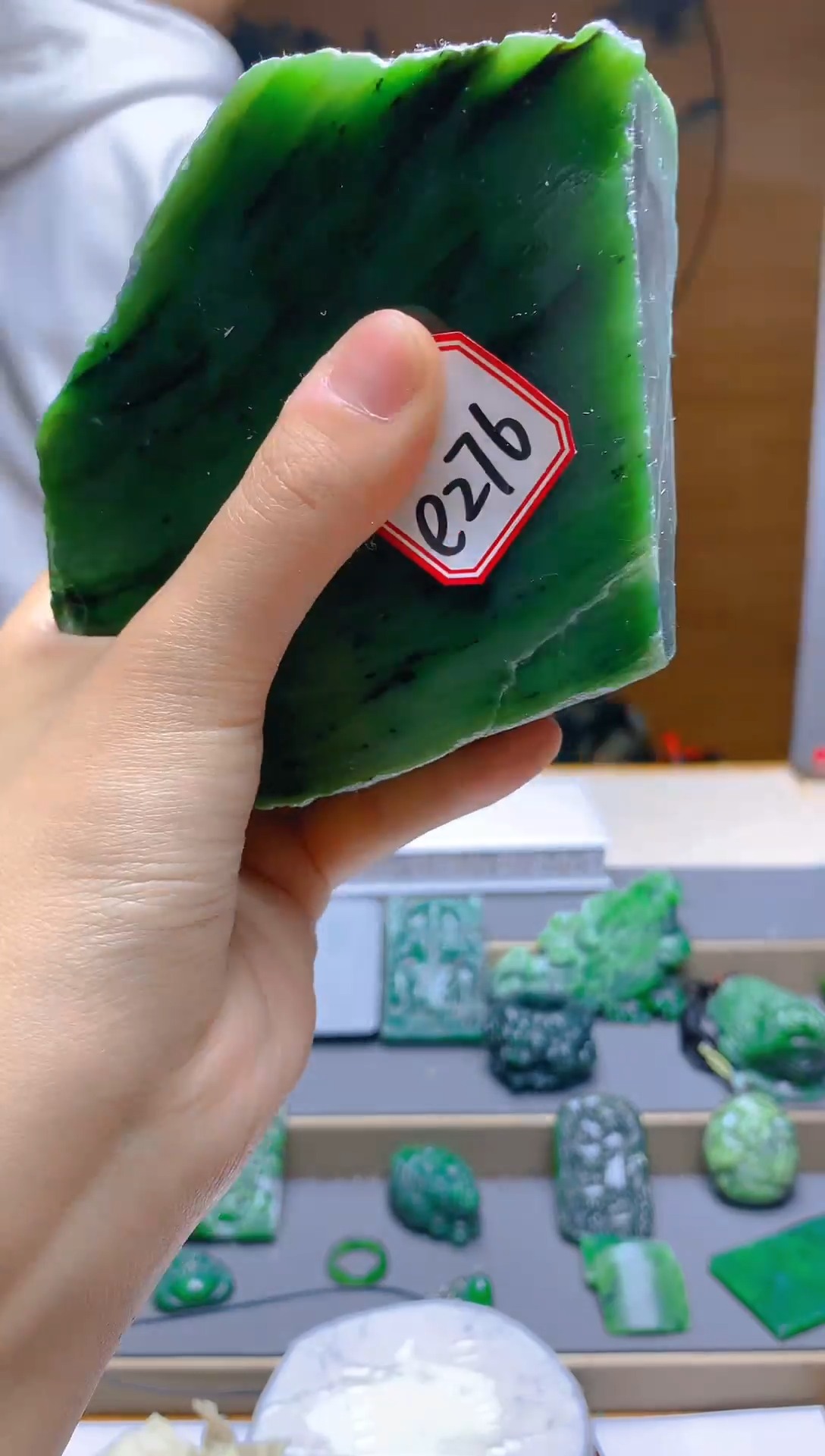 【闪购商品】和田玉（碧玉）珠宝半成品未镶嵌1