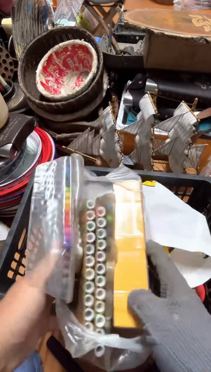手工艺品琉璃洪*摆件