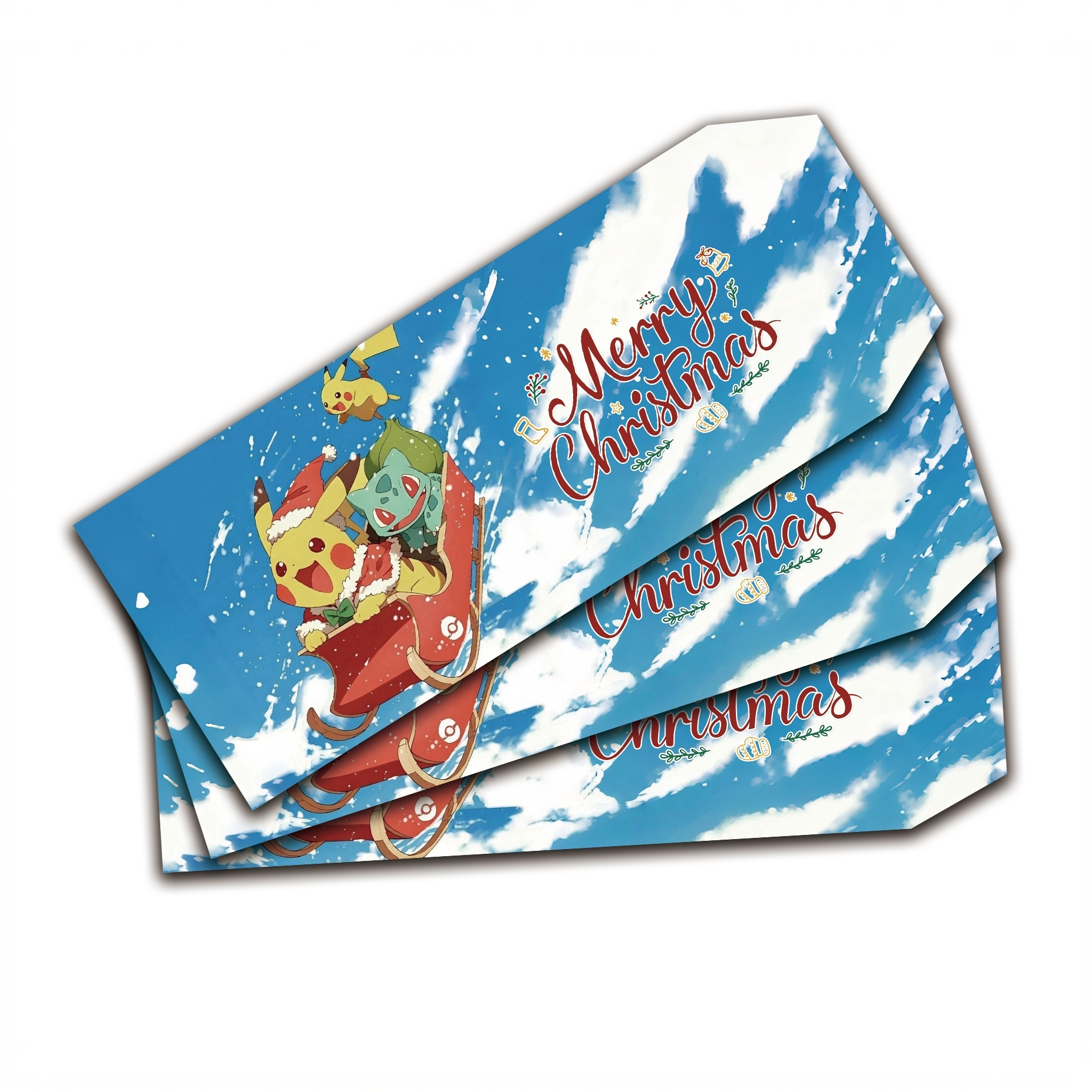 【新人浮浮】火狐文创 宝可梦圣诞系列撕撕乐（默认代拆）