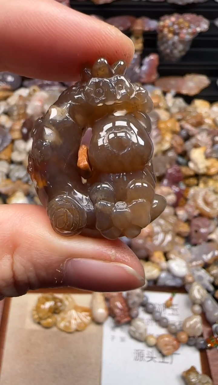 【闪购商品】硅化珊瑚（珊瑚玉）颈饰未镶嵌396