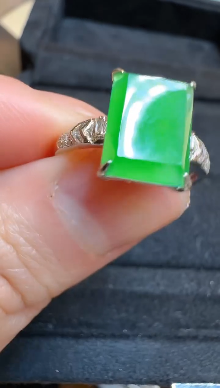 【闪购商品】翡翠戒指18K金镶嵌多样性团购发一件