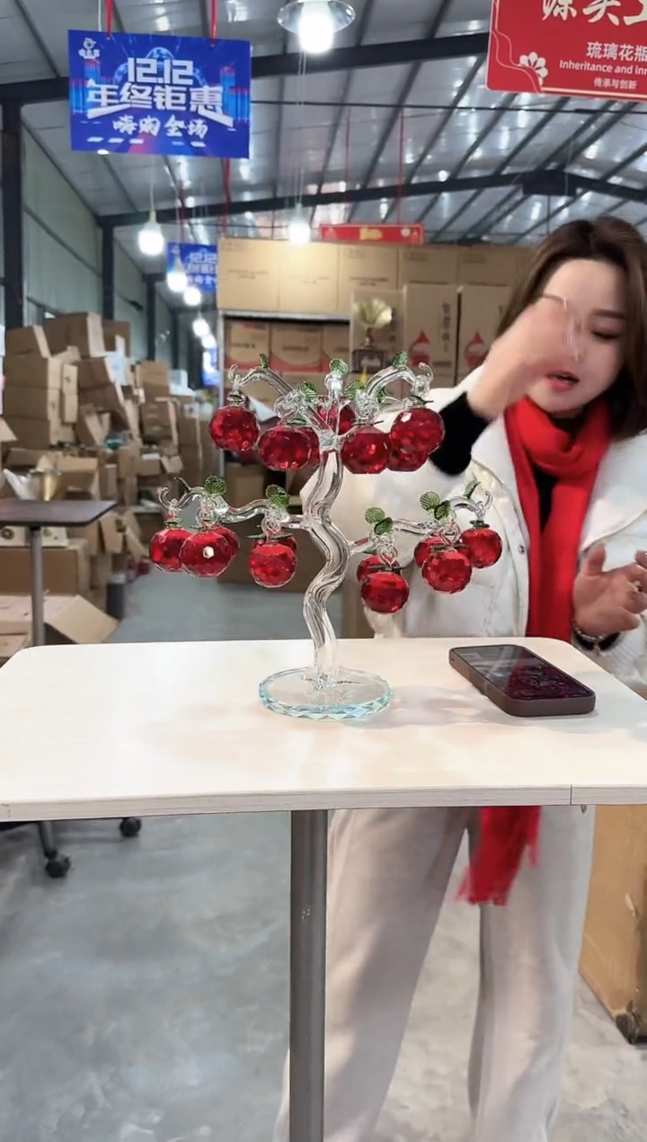 【闪购商品】玻璃于清花器X-早61