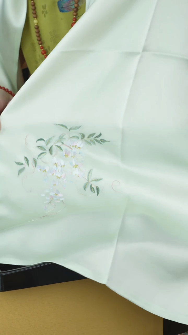 刺绣闪购苏绣桑蚕丝围巾不带礼盒介意勿拍