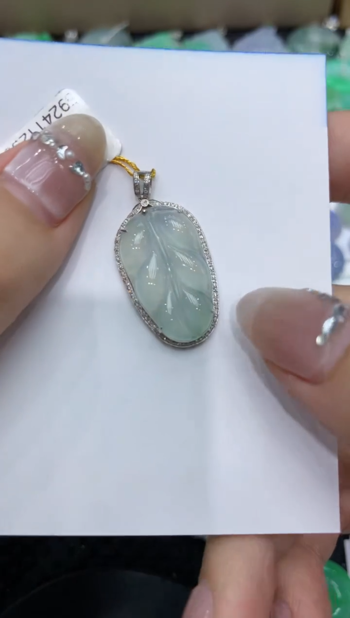 【闪购商品】翡翠颈饰18K金镶嵌 222222222