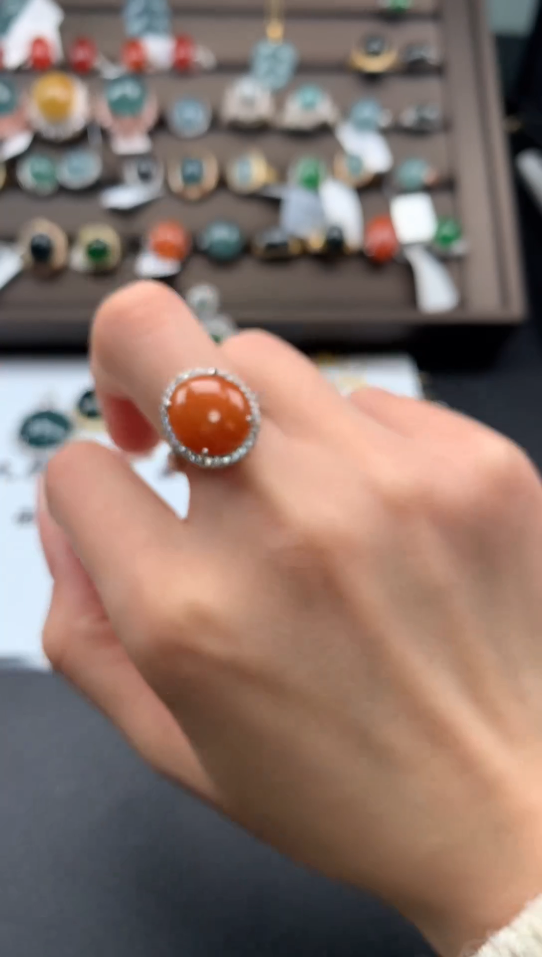 【闪购商品】翡翠戒指银S925镶嵌3213123213213