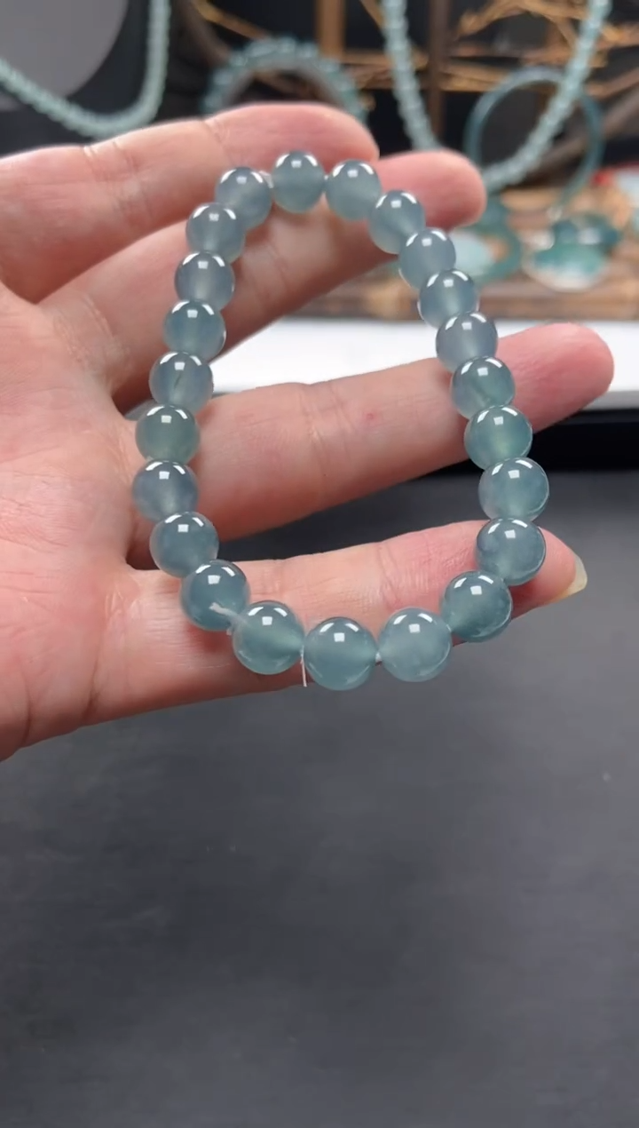 【闪购商品】翡翠手链未镶嵌多样性发货23颗卡8