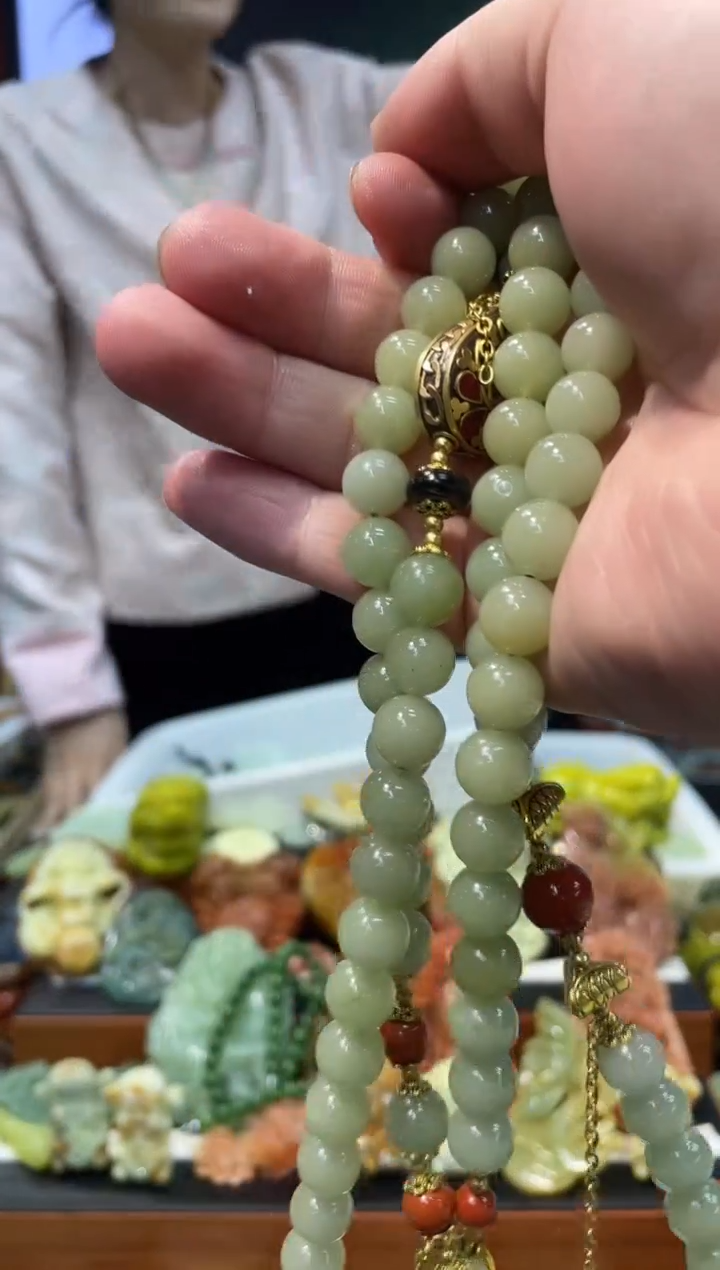 【闪购商品】石英质玉项链未镶嵌·多样性发货*拍一发一