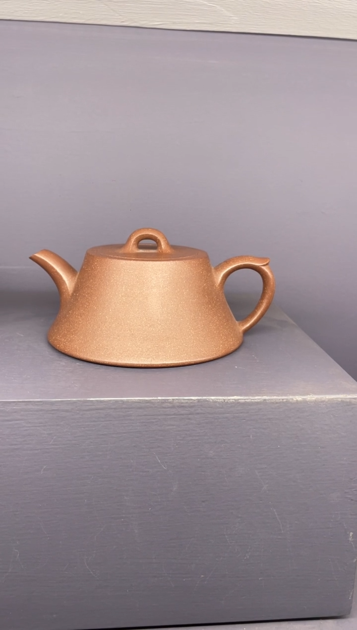 【闪购商品】紫砂茶壶老紫泥础瓢