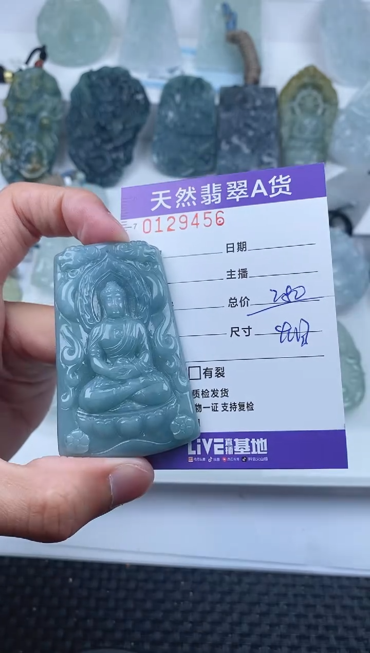 【闪购商品】翡翠颈饰未镶嵌         456