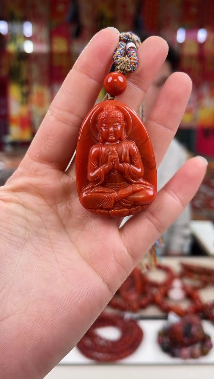 未镶嵌瓦西雕刻吊坠南红玛瑙天****1（多样式发其一）