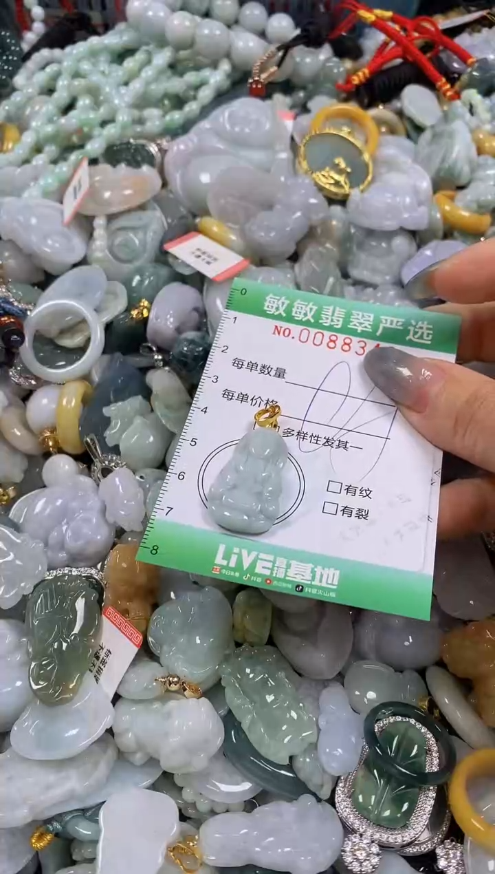 【闪购商品】翡翠颈饰未镶嵌闪购0088348