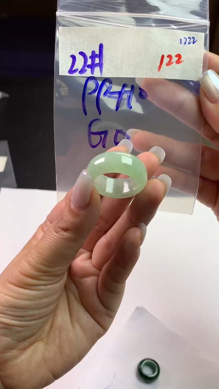 未镶嵌定制翡翠G****i毛货需精细抛光拍一发一