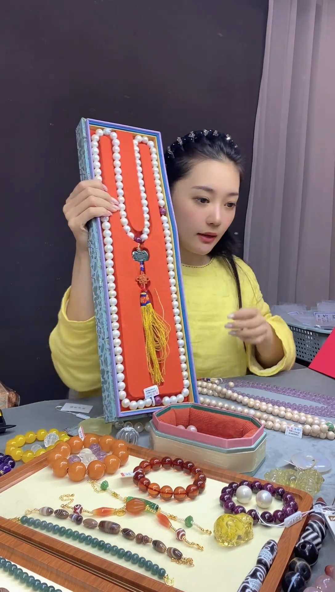 马****）108朝珠一物一证 铜乐旭收藏