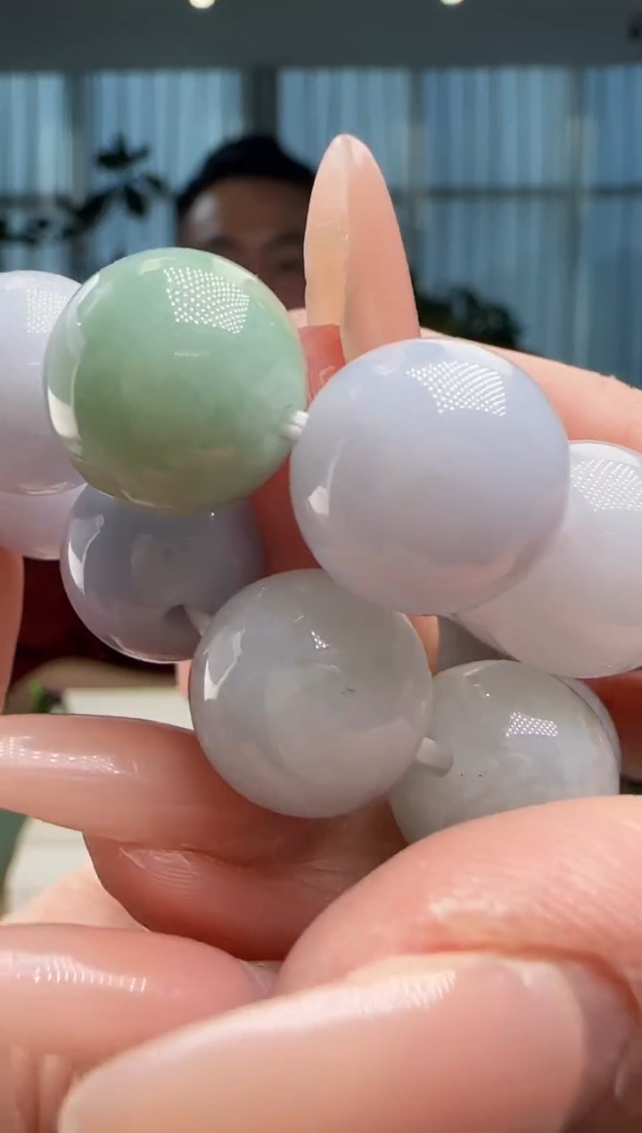 【闪购商品】翡翠手串未镶嵌多样性发一YJ@@60B7J13966