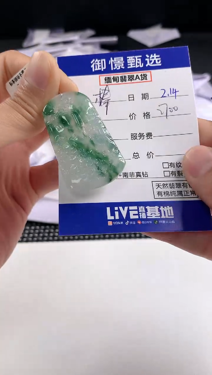 【闪购商品】翡翠颈饰未镶嵌94       