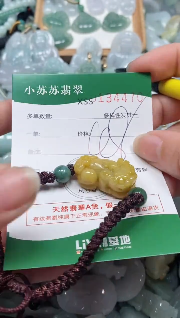 【闪购商品】翡翠颈饰未镶嵌闪购商品0134470