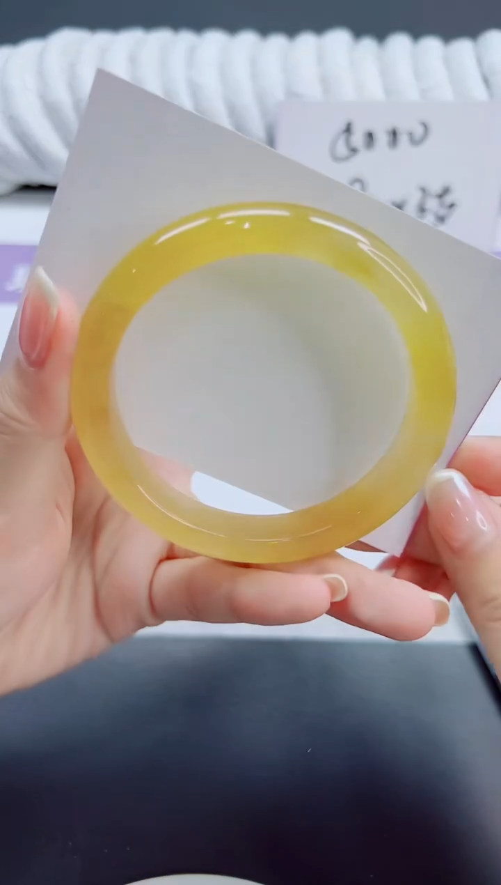 未镶嵌手镯石英质玉119/61.6  HL