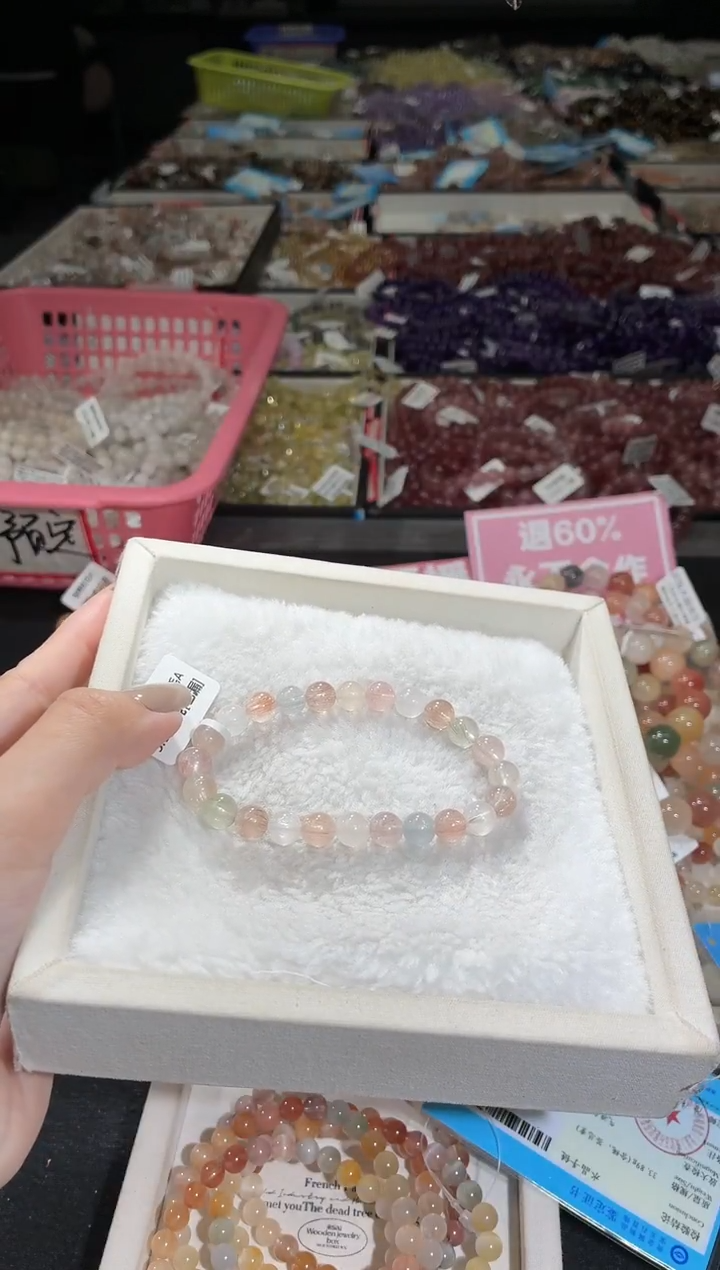 未镶嵌手链水晶282号 多样性发一C  7+