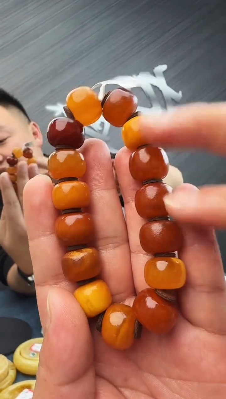 蜜蜡未镶嵌珠宝奇石假一罚十34，16多样性发其一