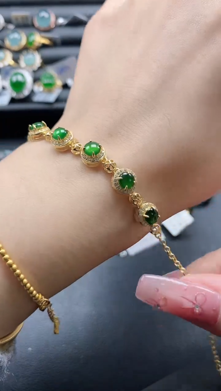 【闪购商品】翡翠戒指银S925镶嵌1111
