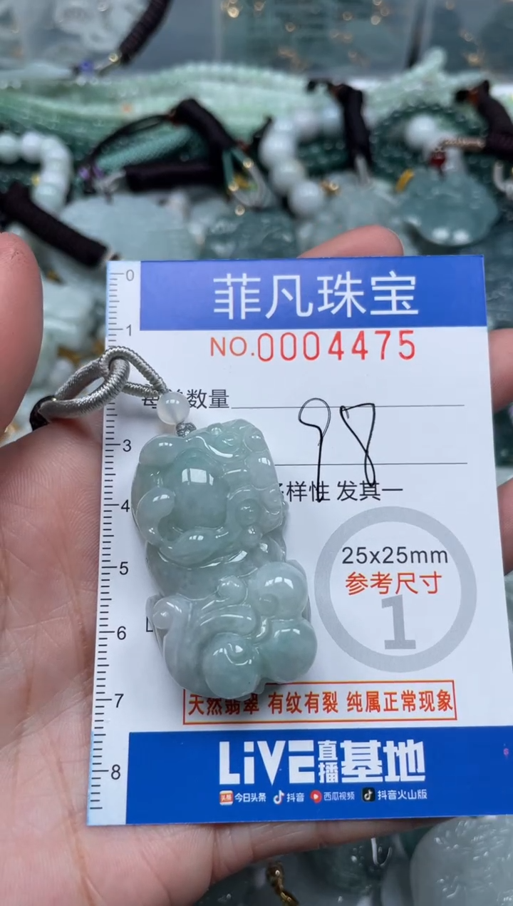 【闪购商品】翡翠颈饰未镶嵌00..4475