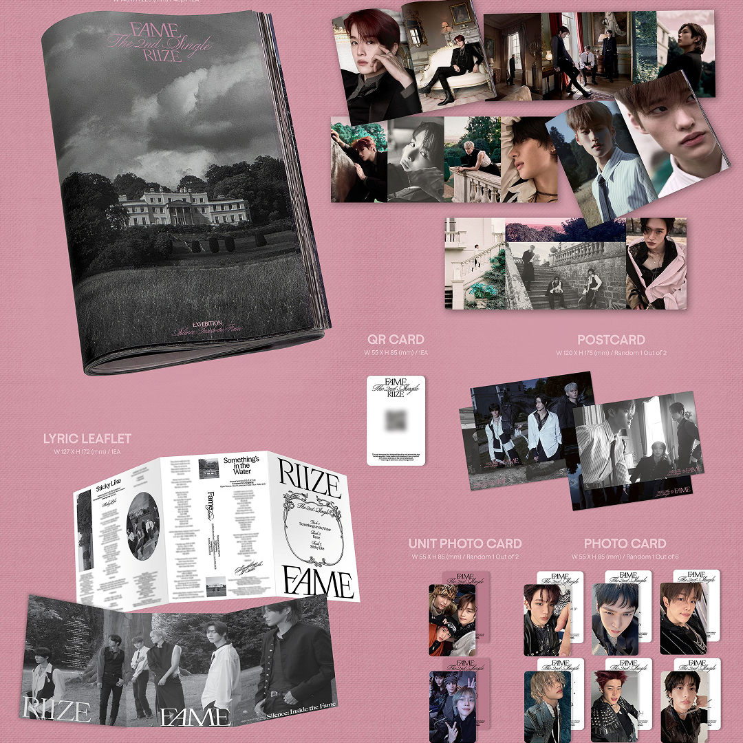 RIIZE 单曲2辑 The 2nd Single [Fame] 专辑 cd 画册