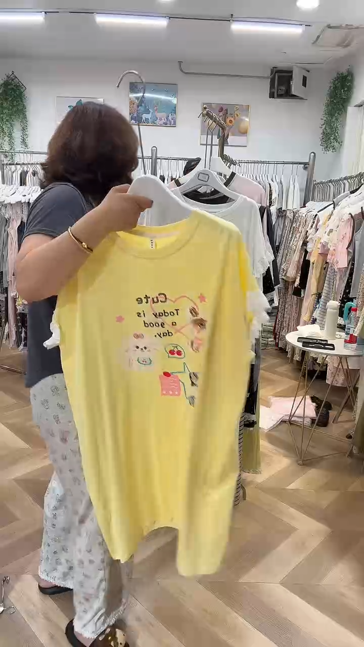 棉黄色睡裙160斤以下