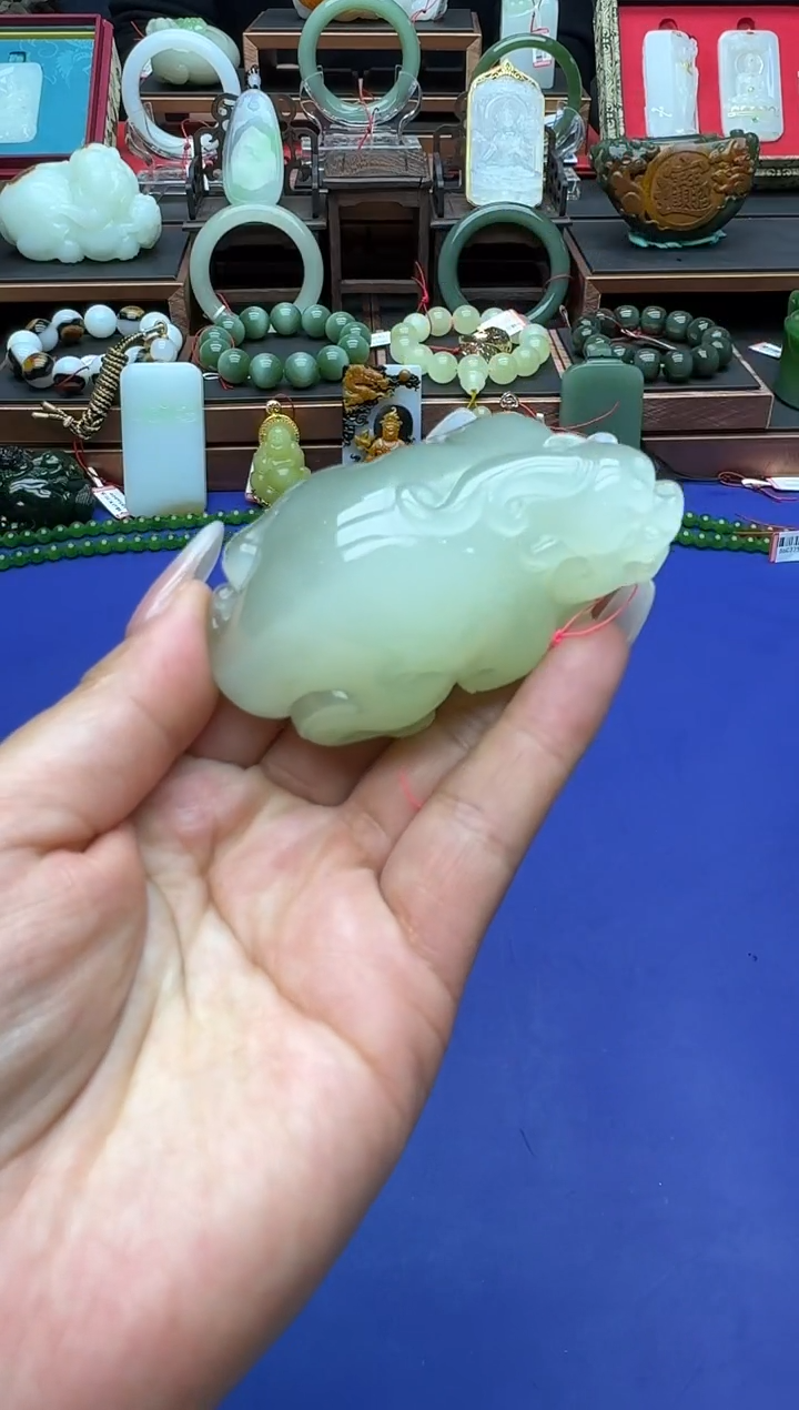 【闪购商品】和田玉手把件未镶嵌1