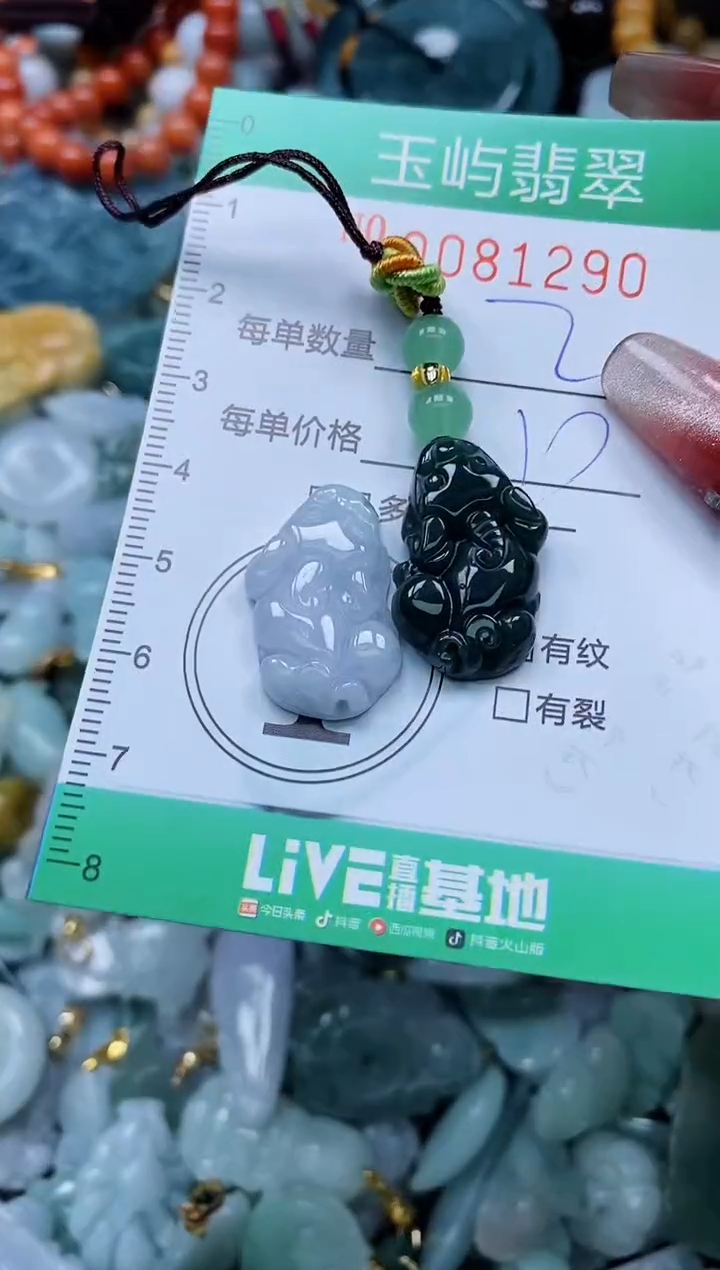 【闪购商品】翡翠颈饰未镶嵌闪购0081290