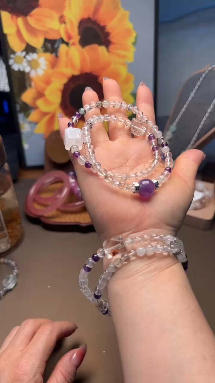 未镶嵌手链水晶1