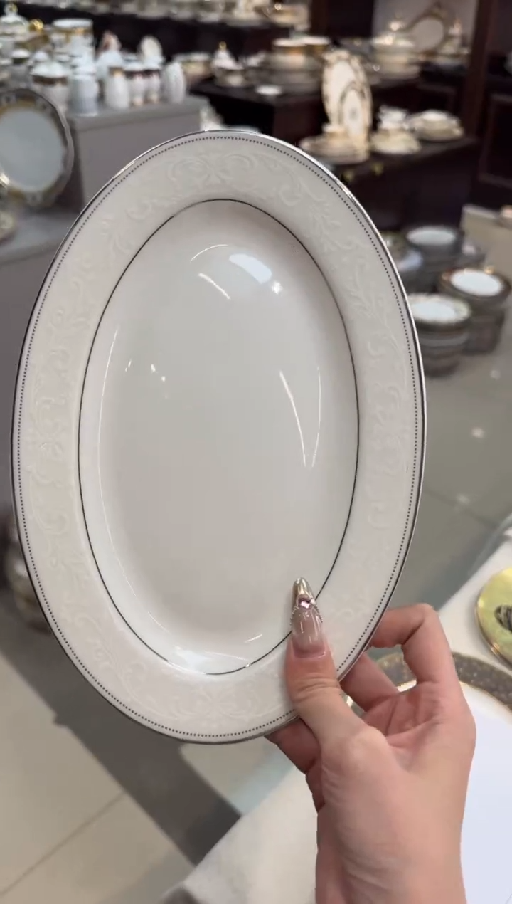 【闪购商品】瓷片9英寸鱼盘福利款