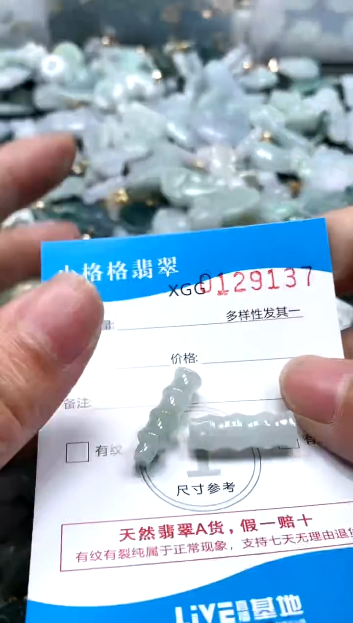 【闪购商品】翡翠颈饰未镶嵌闪购商品0129137