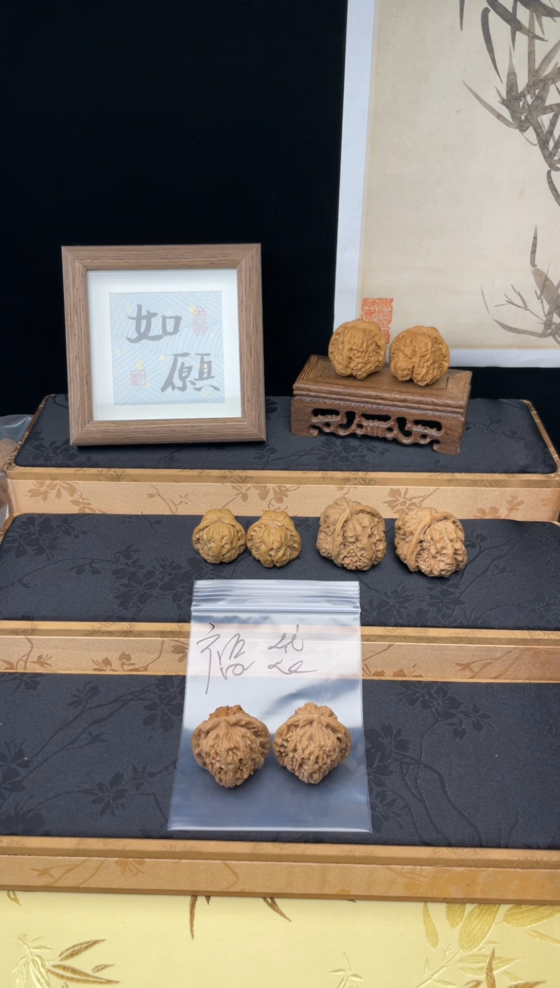 【闪购商品】文玩核桃吊坠楼子