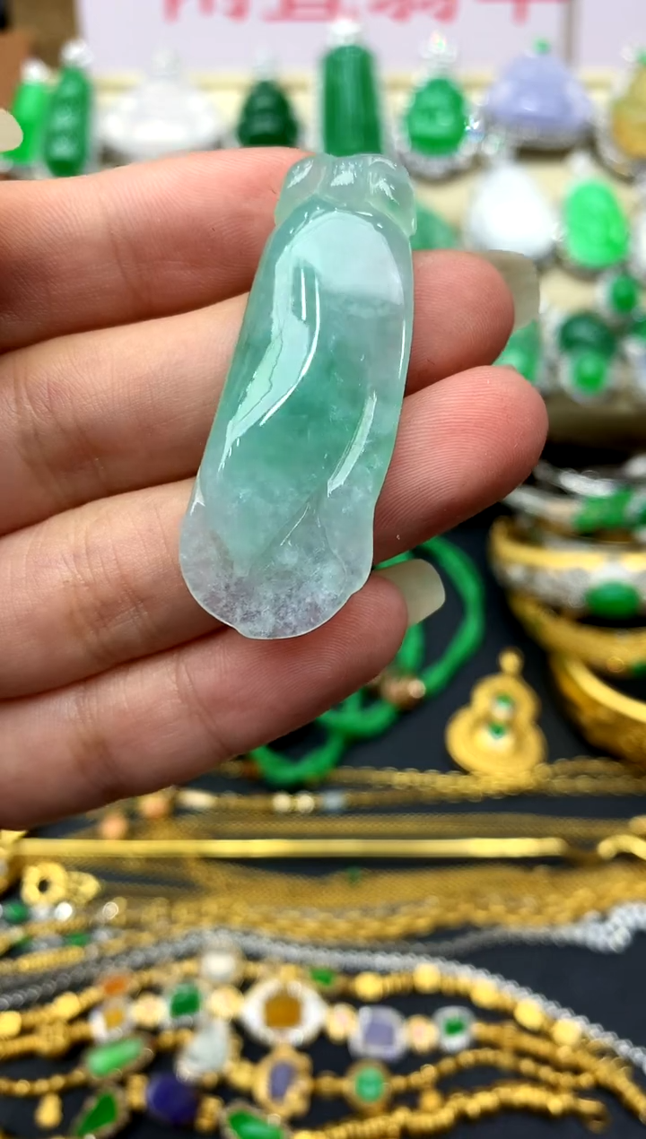 颈饰未镶嵌翡翠137 -中国好珍宝
