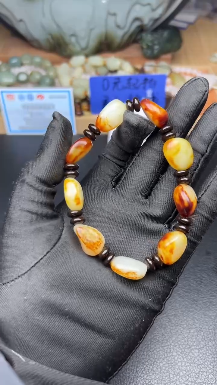 【闪购商品】和田玉手串未镶嵌和田玉