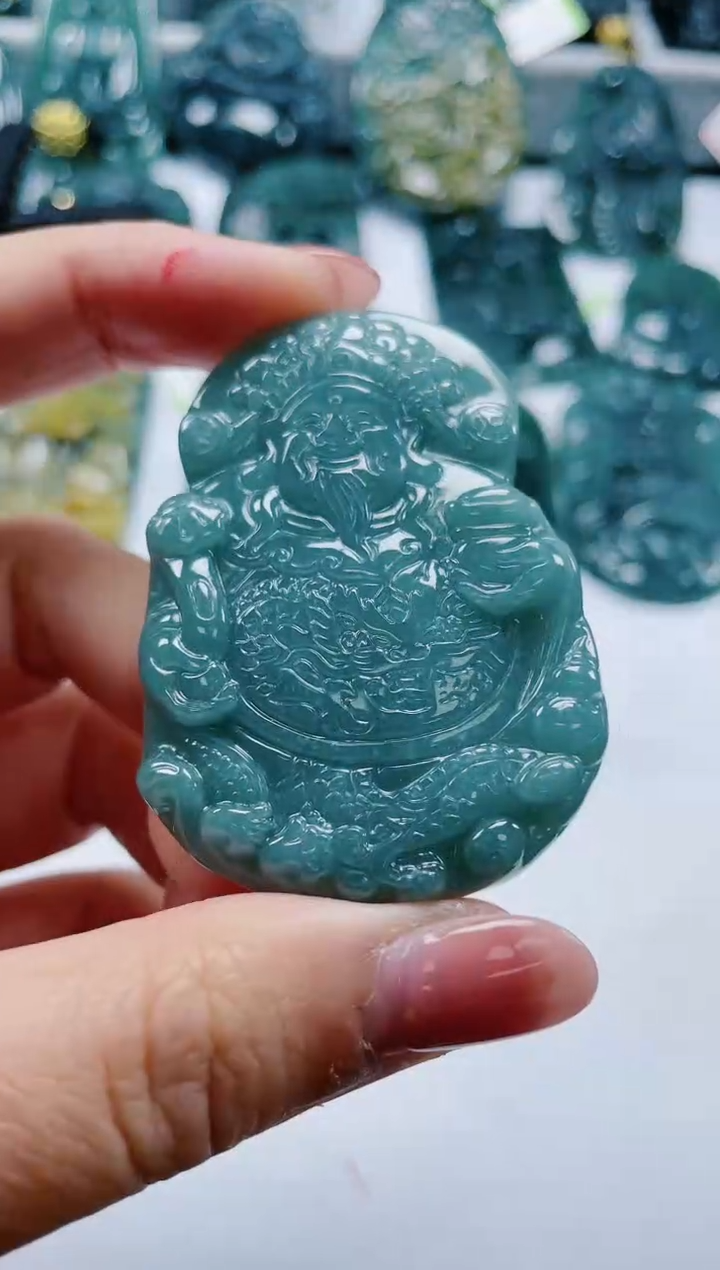 【闪购商品】翡翠颈饰未镶嵌多样性发货一件发货-财神