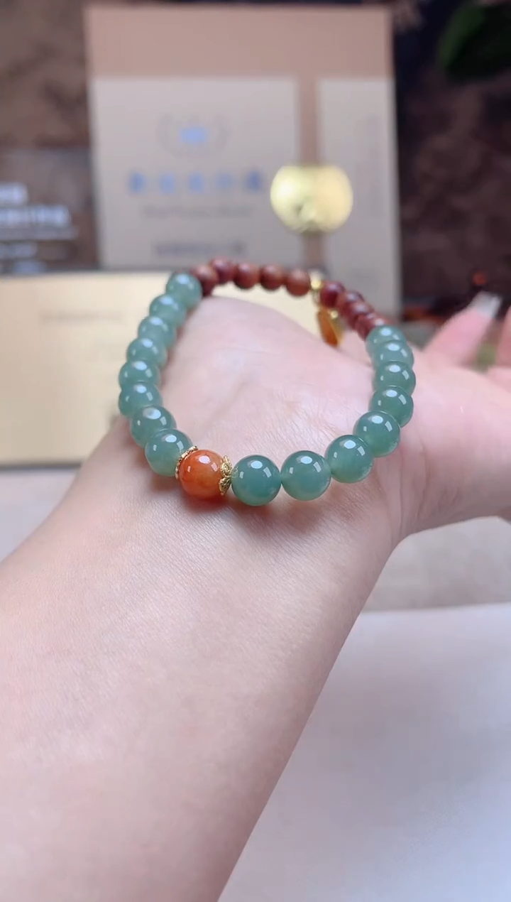 手串翡翠未镶嵌珠串