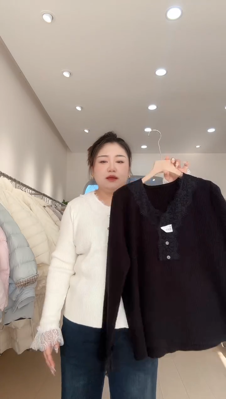 梦醒推荐黑色针织