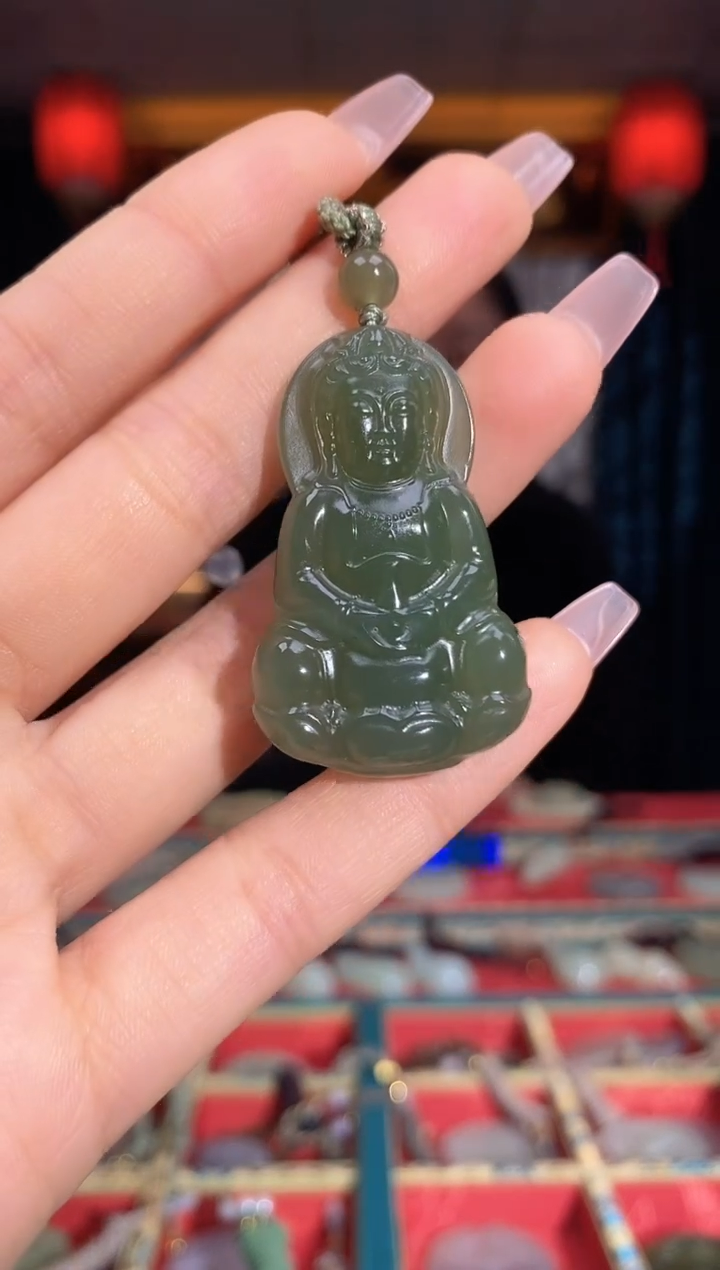 【闪购商品】和田玉颈饰未镶嵌观音
