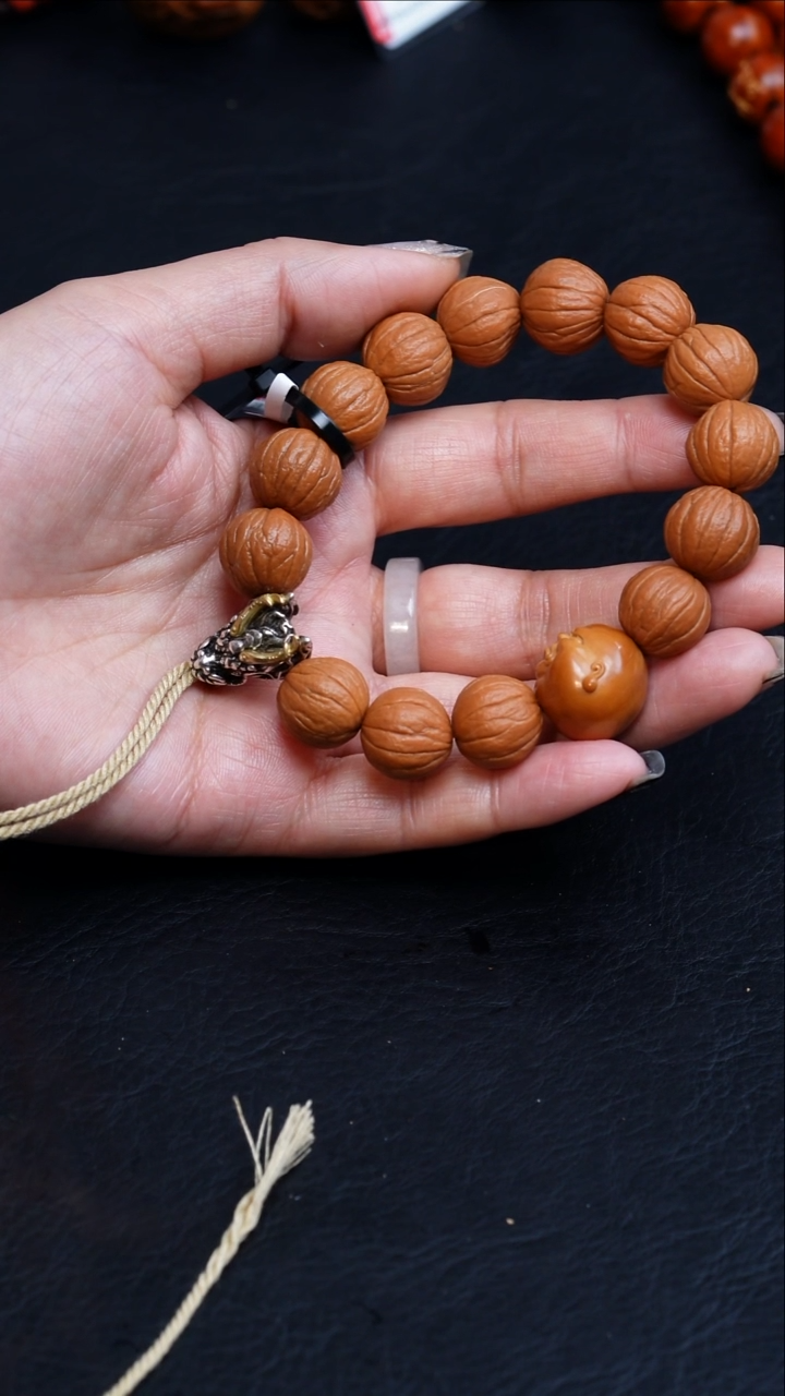 【闪购商品】橄榄核手串/手链15猴头人生百态