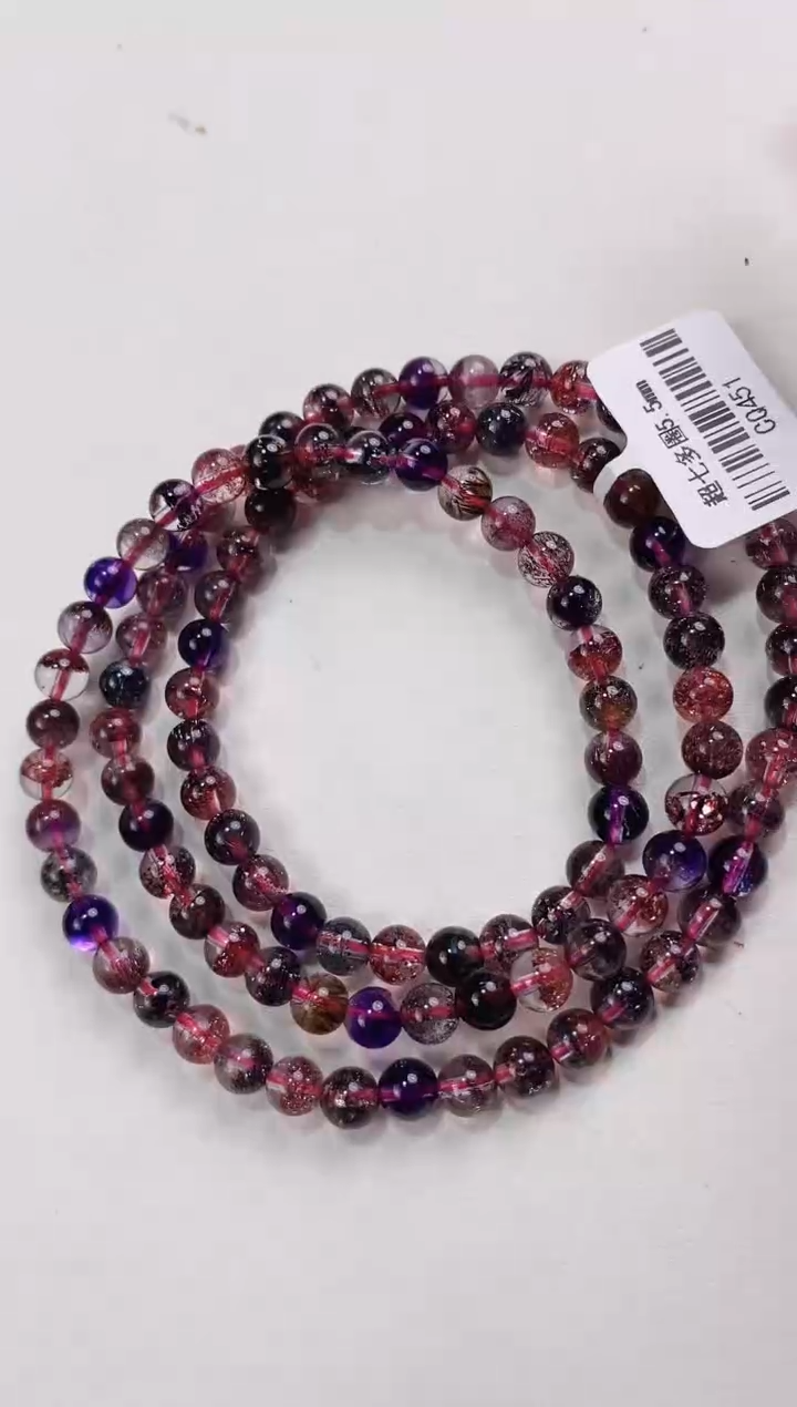 【闪购商品】水晶手链未镶嵌5.5mm多人多样性发其一