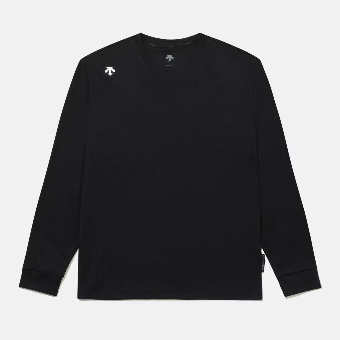 DESCENTE/迪桑特新款背后大标T恤时尚百搭长袖卫衣SR123UTL13