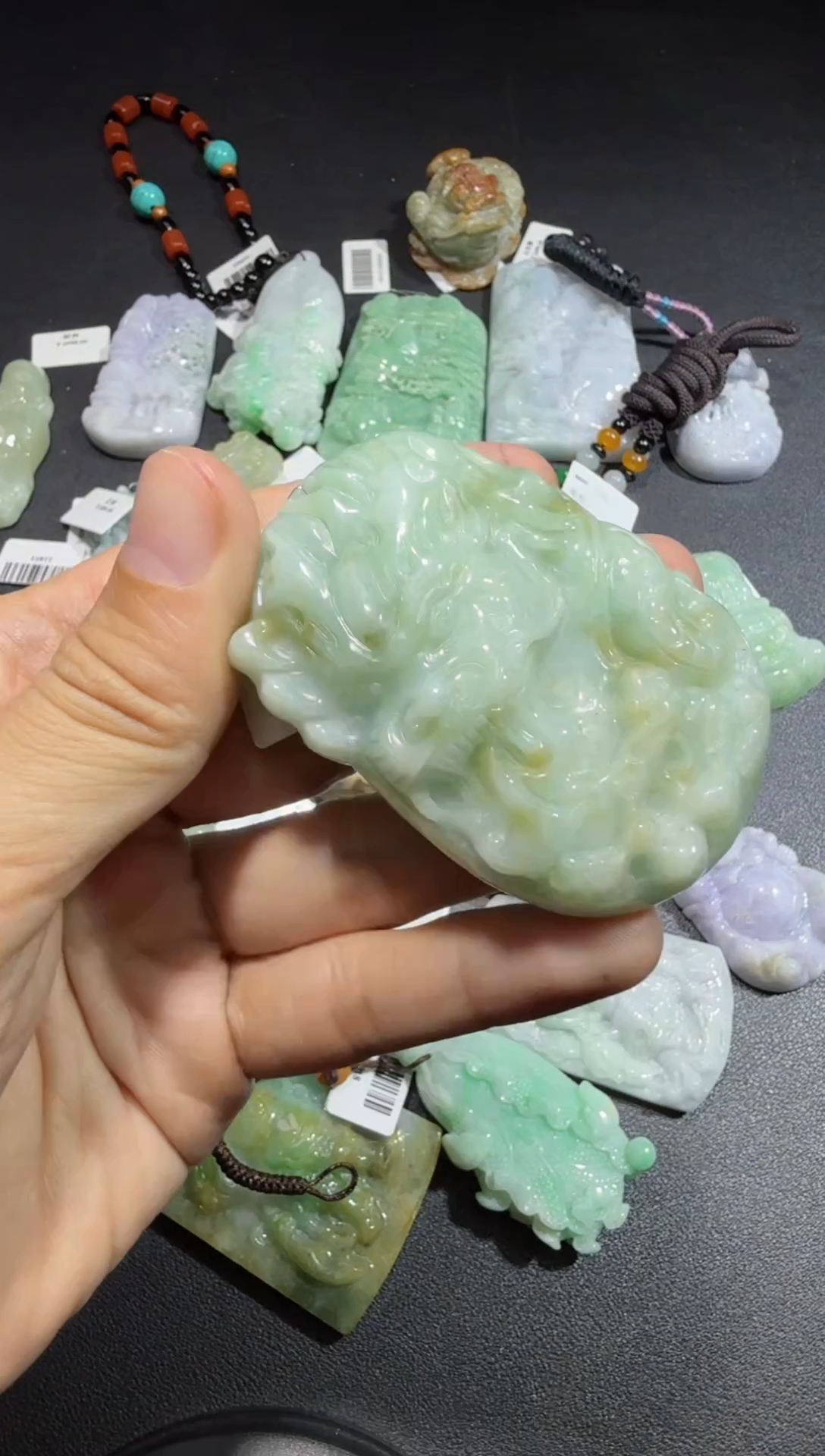 【闪购商品】翡翠颈饰未镶嵌00000963