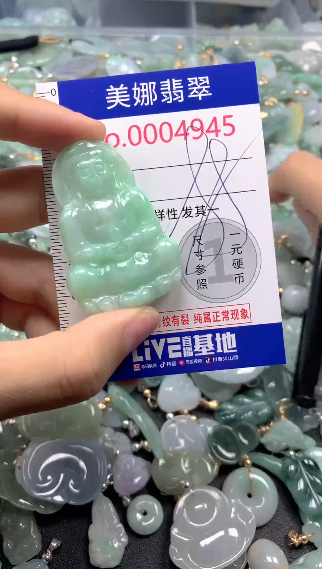 颈饰未镶嵌翡翠4945