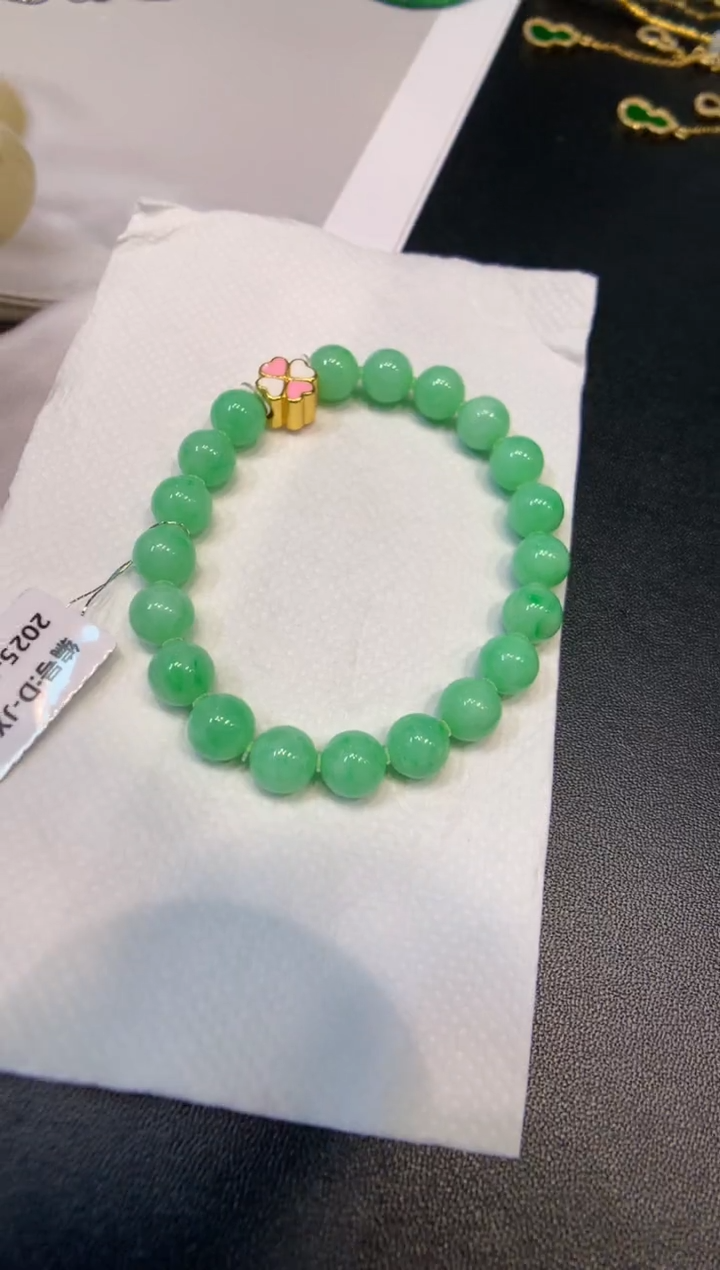 未镶嵌手串翡翠手串