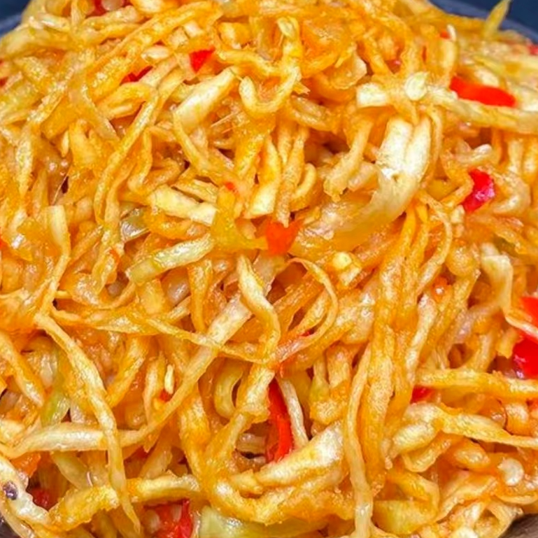 湖南邵阳农家香辣脆爽萝卜条下饭菜即食腌菜