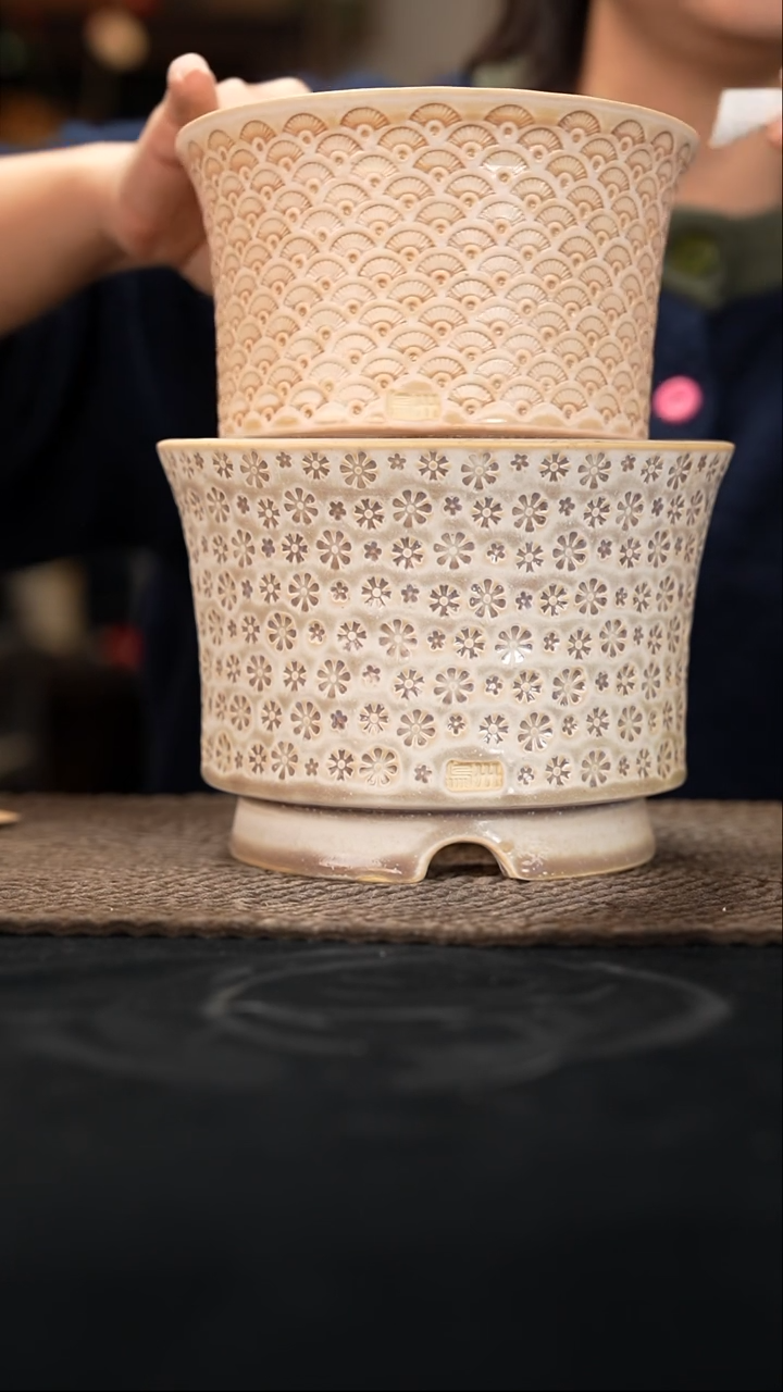 口径花盆12-30-074一组2个默认有瑕