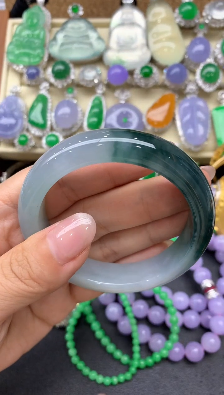 【闪购商品】翡翠手镯未镶嵌180-中国好珍宝