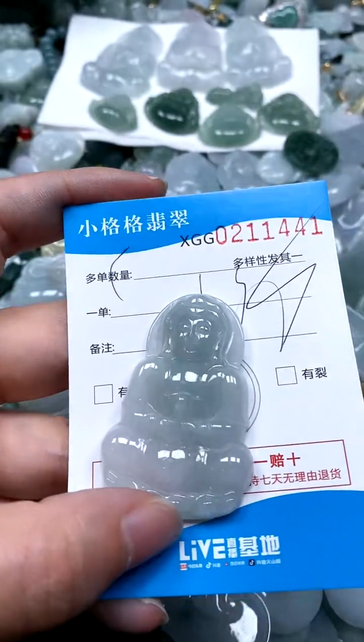 【闪购商品】翡翠颈饰未镶嵌闪购商品0211441
