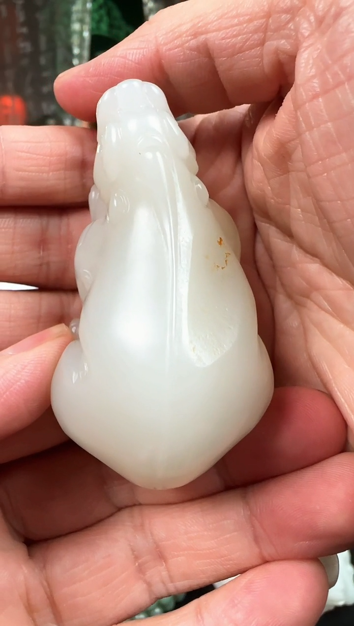 和田玉未镶嵌挂件代**8和田玉